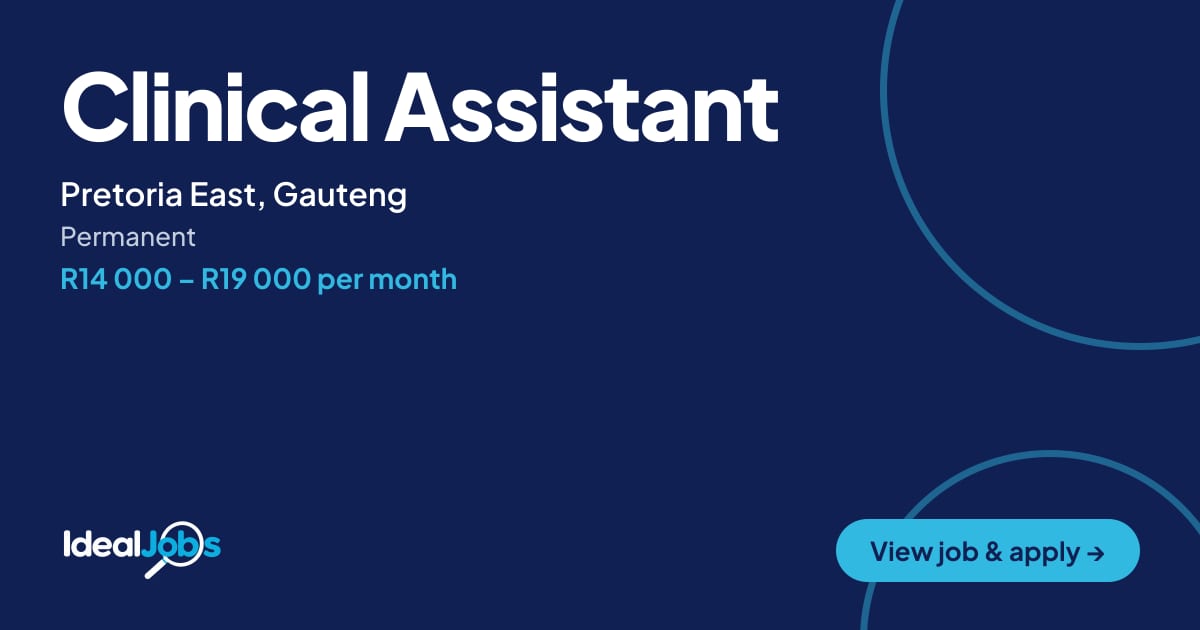 Clinical Assistant job in Pretoria East · Optivet